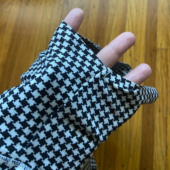 Anne Klein houndstooth bralette - Picture 3 of 4